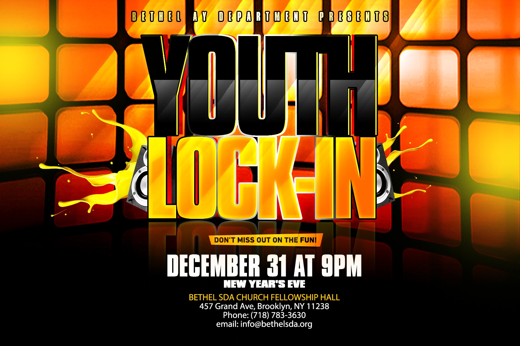 Youth Lock In Flyer2