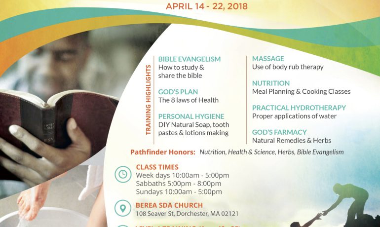 Medical Missionary Training April