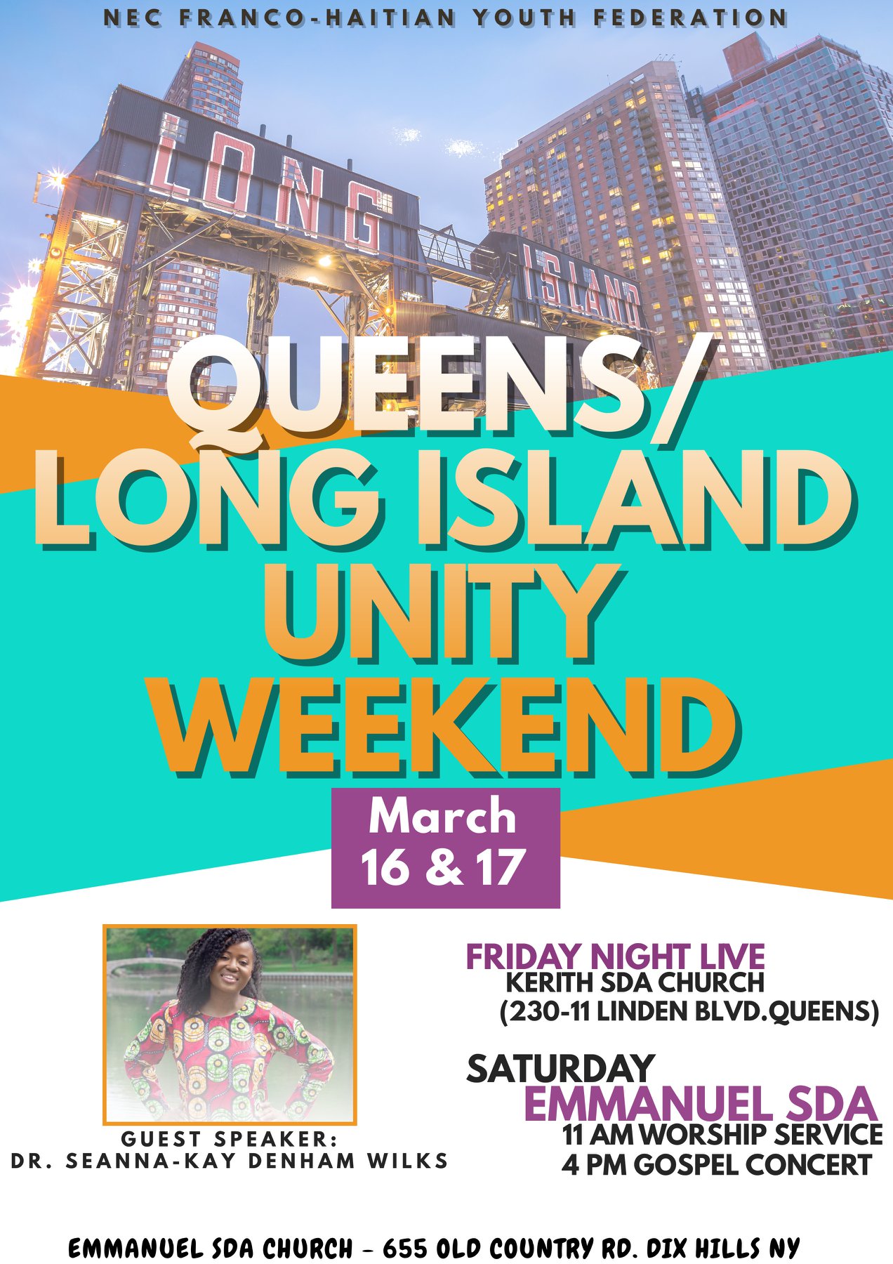 Queens Longs Island Unity Weekend