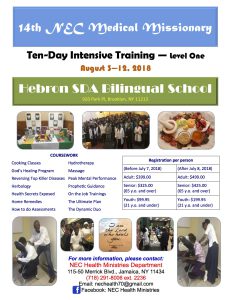 Brooklyn MM Training 2018