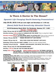 SSR Dr in the House flyer