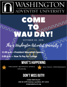 WAU Flyer