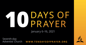 10 days of prayer 2020