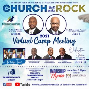 New NEC Virtual Camp Meeting Flyer